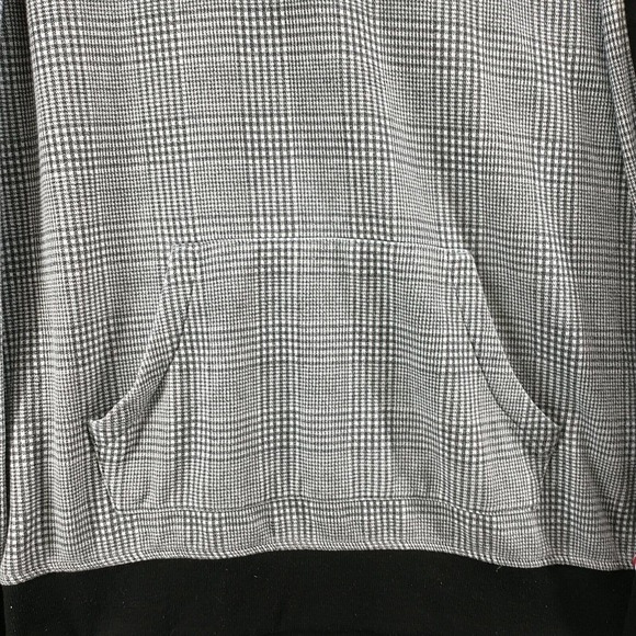 Five by Five Master Piece Men's Hoodie Multi XL Plaid Pullover Long Sleeve - Picture 8 of 13